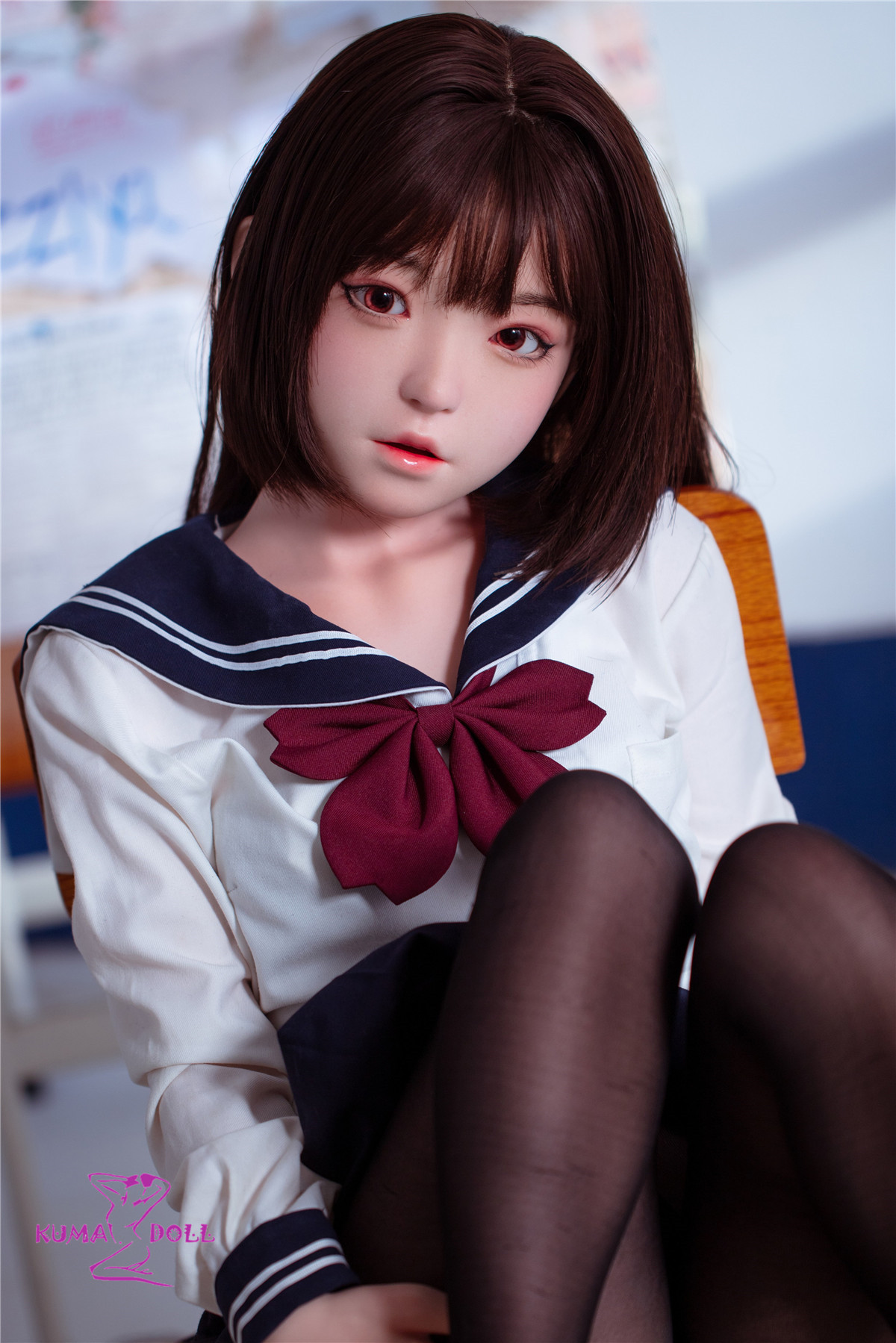 FUDOLL Sex doll Silicone head #8 head 136cm /4ft5 A-cup TPE body