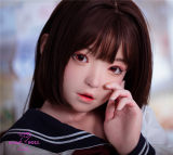 FUDOLL Sex doll Silicone head #8 head 136cm /4ft5 A-cup TPE body