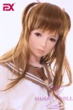 EXDOLL 145cm/4ft8 #2 Sakura head with normal Face Makeup Utopia Series Full Silicone Sex Doll  3 bodies selectable