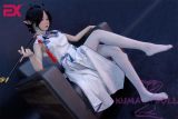 EXDOLL 145cm/4ft8 #11 Kunyomi head with Fut Face Makeup Utopia Series Full Silicone Sex Doll 3 bodies selectable
