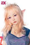EXDOLL 145cm/4ft8 #11 Kunyomi head with Fut Face Makeup Utopia Series Full Silicone Sex Doll 3 bodies selectable