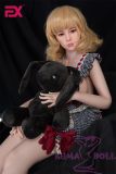 EXDOLL 145cm/4ft8 #8 Yi head with normal Face Makeup Utopia Series Full Silicone Sex Doll 3 bodies selectable