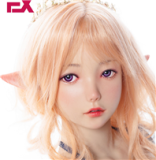 EXDOLL 145cm/4ft8 #3 Hotaru head with normal Face Makeup Utopia Series Full Silicone Sex Doll 3 bodies selectable