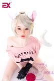 EXDOLL 145cm/4ft8 #3 Hotaru head with normal Face Makeup Utopia Series Full Silicone Sex Doll 3 bodies selectable