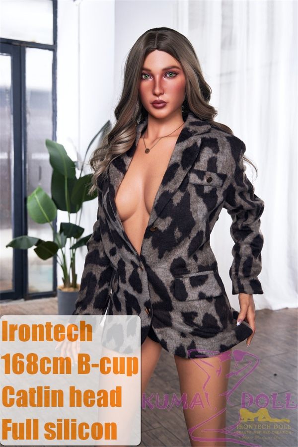 Irontech Doll Full Silicone Sex Doll 168cm/5ft5 B-cup Catlin S23Head