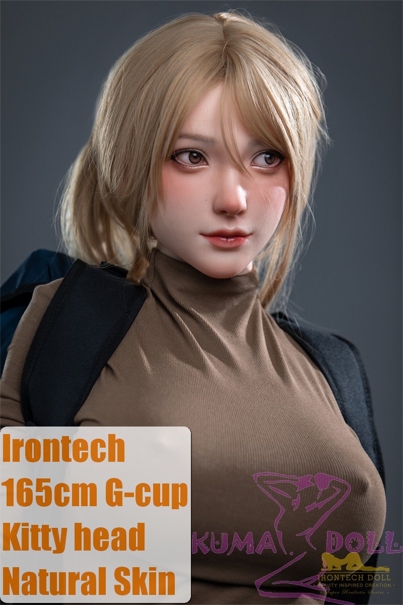 Irontech Doll Full Silicone Sex Doll 165cm/5ft4 G-cup Natural  S32 Kitty
