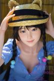 MLW doll Loli Full Silicone Sex Doll 138cm/4ft5 B-cup #24 Rena Hard Silicone material head with normal makeup(makeup selectable)