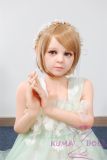 MLW doll Loli Sex Doll 126cm/4ft1 AA-cup #54 Alice Hard Silicone material head with TPE body