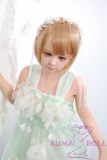 MLW doll Loli Sex Doll 126cm/4ft1 AA-cup #54 Alice Hard Silicone material head with TPE body