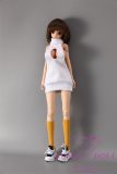 Mini doll Full Silicone 62cm/2ft big breast silicone Qiqi head body costume sexable