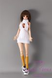 Mini doll Full Silicone 62cm/2ft big breast silicone Qiqi head body costume sexable