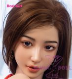 Real Girl head only D5 soft Silicone head M16 bolt Craftsman make selectable