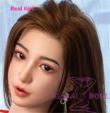 Real Girl head only D5 soft Silicone head M16 bolt Craftsman make selectable