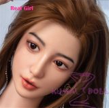 Real Girl head only D5 soft Silicone head M16 bolt Craftsman make selectable