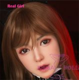 Real Girl head only D8 soft Silicone head M16 bolt Craftsman make selectable