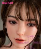 Real Girl head only D7 soft Silicone head M16 bolt Craftsman make selectable