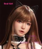 Real Girl head only D8 soft Silicone head M16 bolt Craftsman make selectable