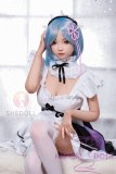 SHEDOLL Lolita type LuoXiaoyi  head 148cm/4ft9 normal breast head love doll body material customizable-Rem