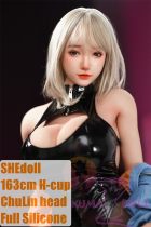 SHEDOLL Lolita type Chu Lin head 163cm/5ft3 normal breast head love doll body material customizable-Rabbit pajamas