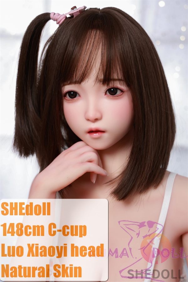 SHEDOLL Lolita type LuoXiaoyi  head 148cm/4ft9 normal breast head love doll body material customizable
