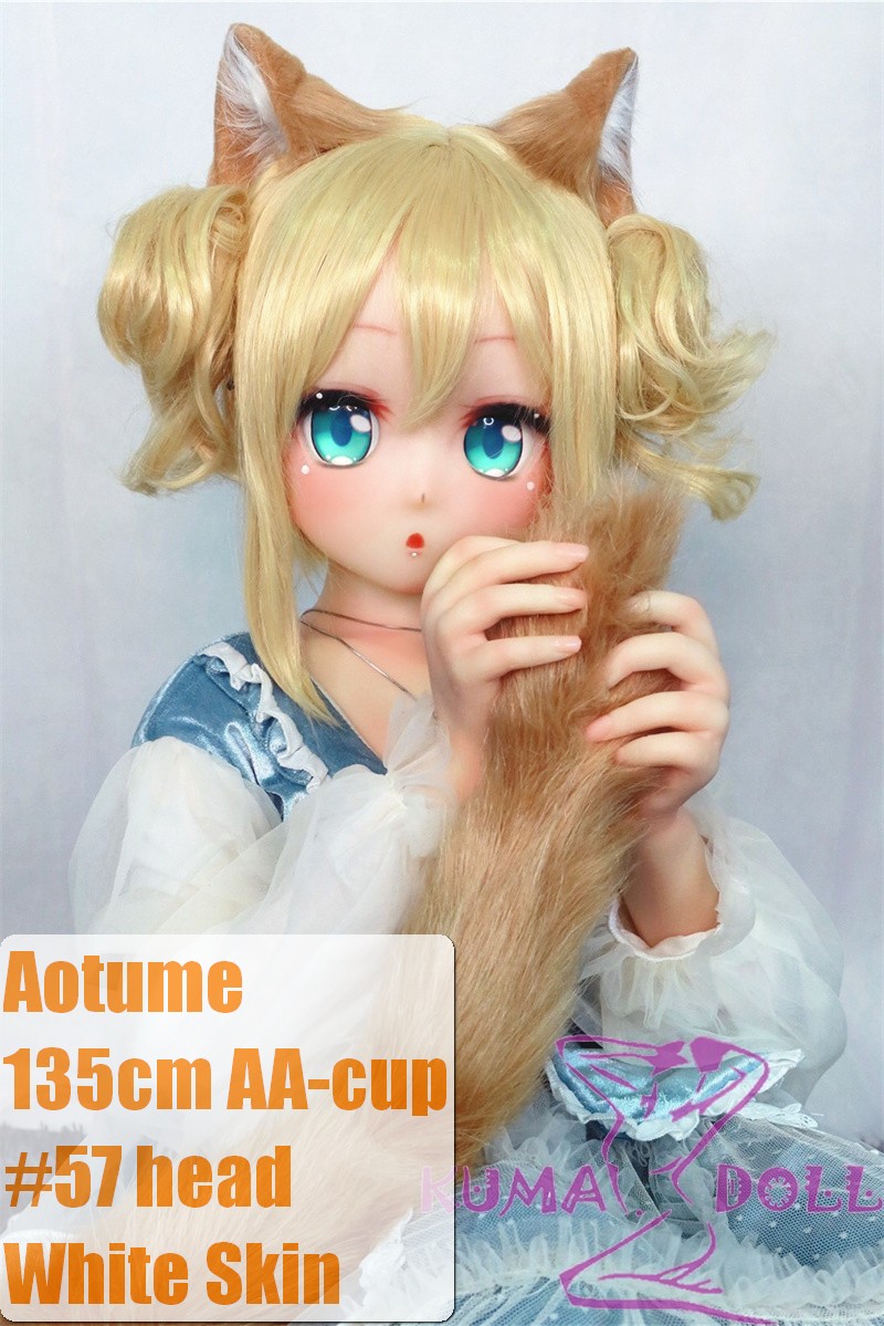 [Discontinued] Aotume doll Silicone sex doll 135cm 4.4ft AA-cup  #57 head Blonde