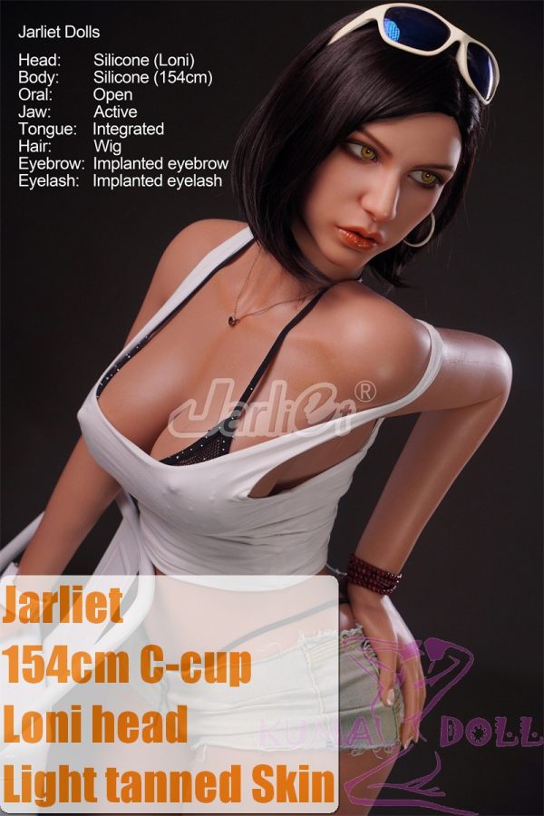 Jarliet Doll Loni head TPE Material Love Doll 154cm/5ft1 C-cup Light tanned skin