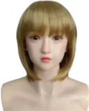 MLW doll Loli Sex Doll 126cm/4ft1 AA-cup Haruki silicone head with TPE material body+head+makeup selectable