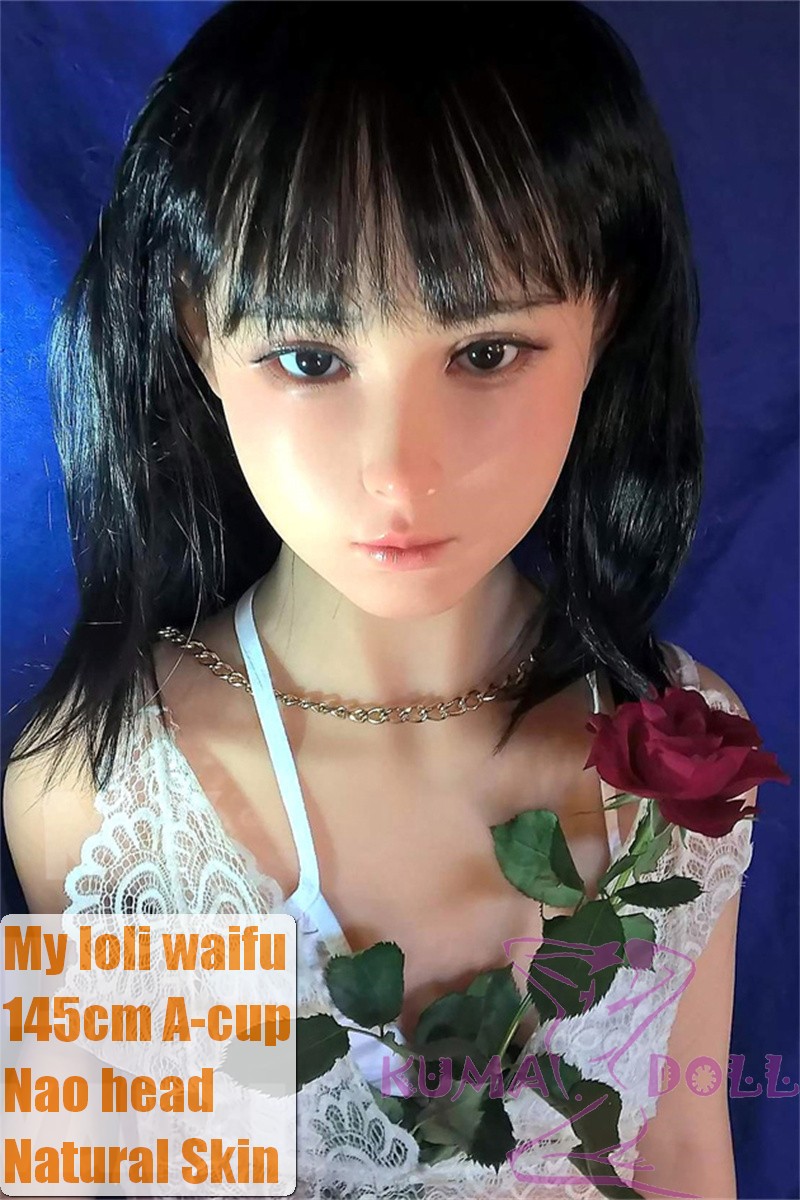 MLW doll Loli Sex Doll 145cm/4ft8 A-cup NAO head TPE material body+silicone head+makeup selectable
