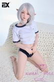 EXDOLL 145cm/4ft8 C-cup  #11 Kunyomi head with normal Face Makeup Utopia Series Full Silicone Sex Doll 3 bodies selectable