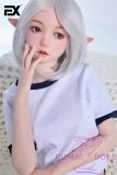 EXDOLL 145cm/4ft8 C-cup  #11 Kunyomi head with normal Face Makeup Utopia Series Full Silicone Sex Doll 3 bodies selectable