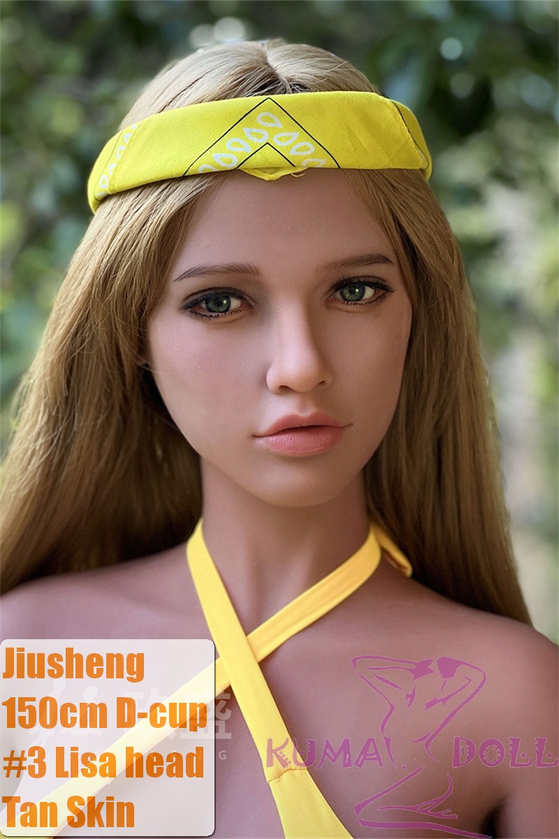 Jiusheng Doll TPE materia Sex Doll 150cm/4ft9 D-cup #3 Lisa head l body Head material selectable