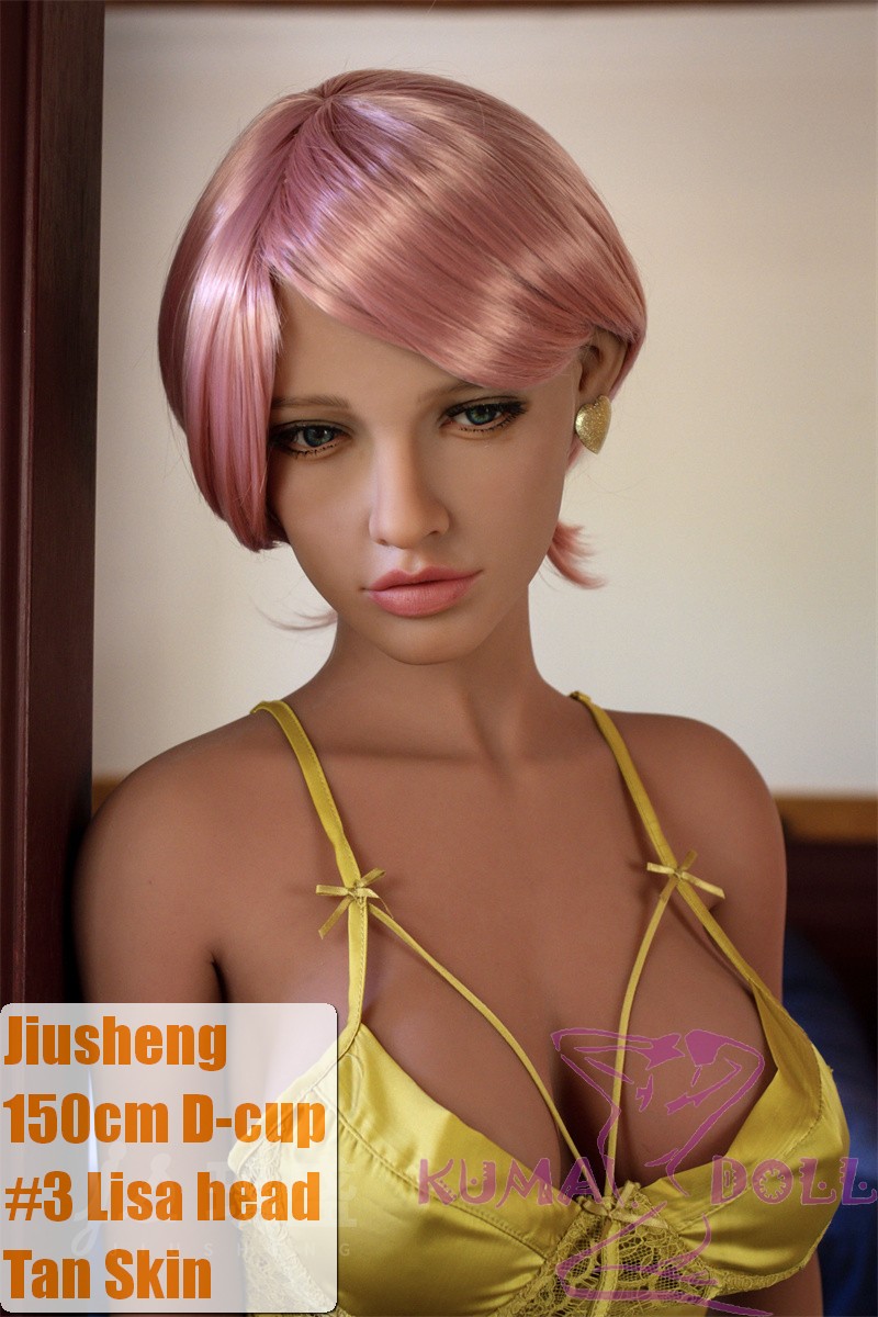 Jiusheng Doll TPE Sex Doll 150cm/4ft9 D-cup #3 Lisa head body Head material selectable
