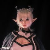 Mini doll 72cm/2ft4 Elf N25 head High-grade Silicone Material Sexable body with light weight 3.5kg Head Selectable