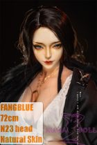 Mini doll 72cm/2ft4 N23 head High-grade Silicone Material Sexable body with light weight 3.5kg Head Selectable