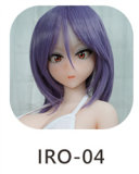 Irokebijin Full silicone Sex Doll big butt 105cm/3ft9 3ft4 F-cup Kasumi head