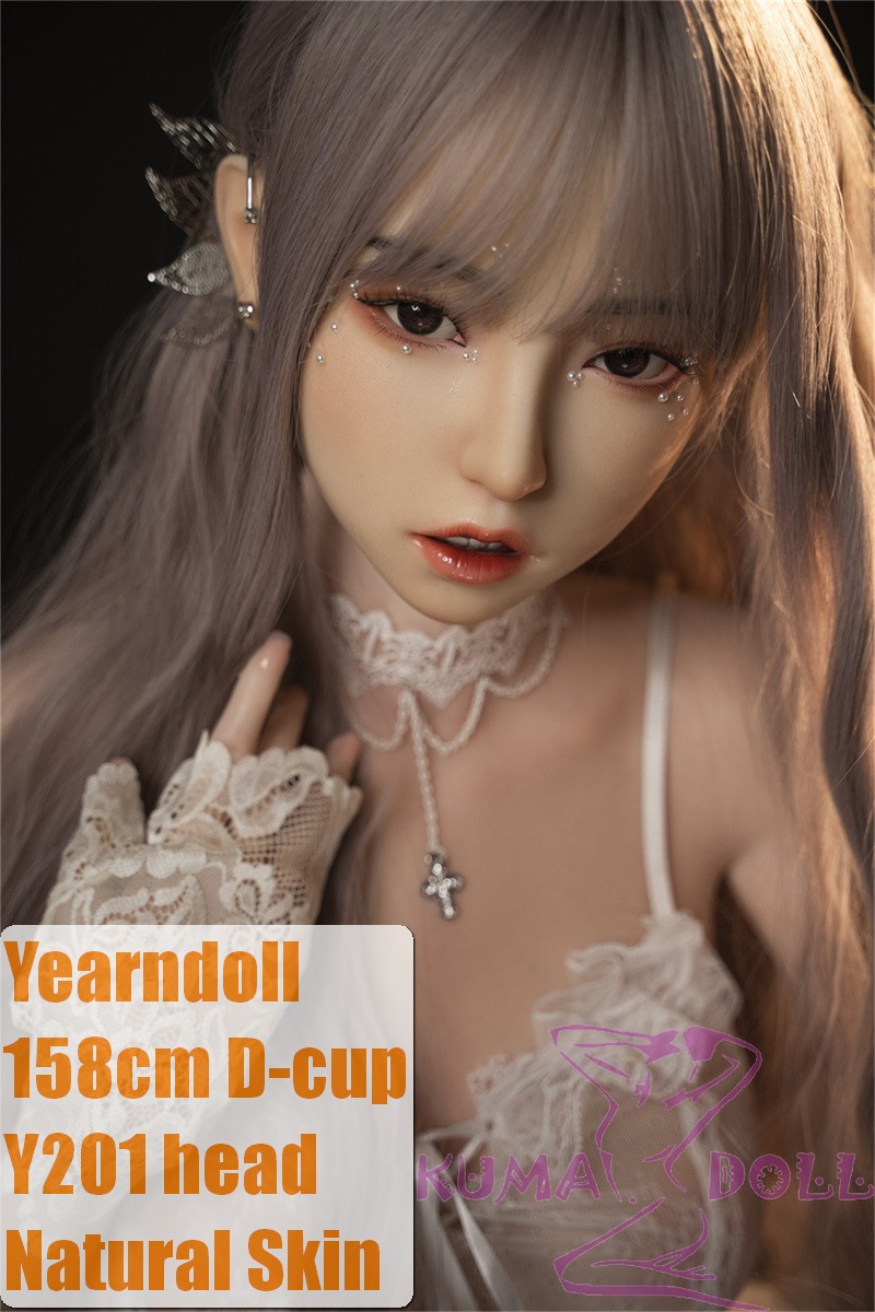 Yearndoll Y201 head 158cm D-cup 【Premium Version】latest work with mouth open/close function silicone head life-size sex doll