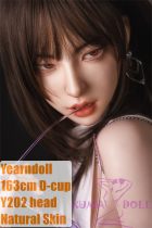 Yearndoll Y202 head 163cm E-cup 【Premium Version】latest work with mouth open/close function silicone head life-size sex doll