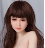 Sanhui 150cm/4ft9 B-cup #34 head AIO Seamless Neck Full Silicone Ultra Realistic Sex Doll