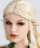 Sanhui 150cm/4ft9 B-cup #34 head AIO Seamless Neck Full Silicone Ultra Realistic Sex Doll