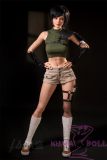 Jiusheng Doll Full Silicone Sex Doll 168cm/5ft5 C-cup Yuffie head natural skin color