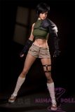 Jiusheng Doll Full Silicone Sex Doll 168cm/5ft5 C-cup Yuffie head natural skin color