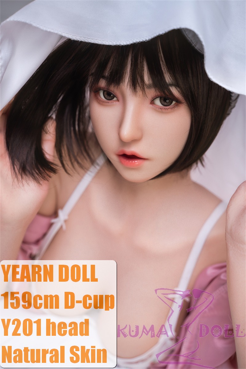 Yearndoll Y201 head 159cm D-cup【Premium Version】latest work with mouth open/close function silicone head life-size sex doll