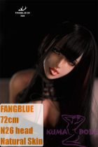 Mini doll 72cm/2ft4 N26 head Wolf Girl High-grade Silicone Material Sexable body with light weight 3.5kg Head Selectable