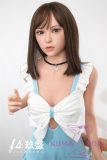 Jiusheng Doll Sex Doll 148cm/4ft9 B-cup #50 Mia silicone material head with TPE material body