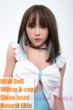 Jiusheng Doll Sex Doll 148cm/4ft9 B-cup #50 Mia silicone material head with TPE material body