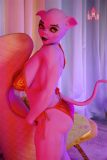 Dolls Castle Sex Doll 141cm/4ft6 J-Cup with A3 Piggie  Head TPE Material