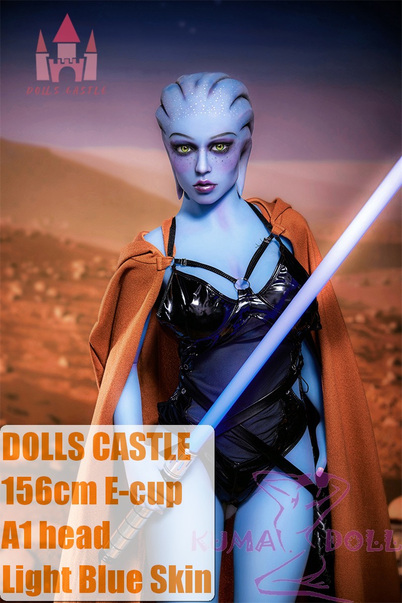Dolls Castle 156cm E-cup Sex Doll with A1 Alien Head TPE Material