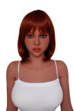 Dolls Castle 156cm E-cup Sex Doll with A1 Alien Head TPE Material Light Blue Skin