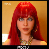 Dolls Castle 156cm E-cup Sex Doll with A1 Alien Head TPE Material Light Blue Skin