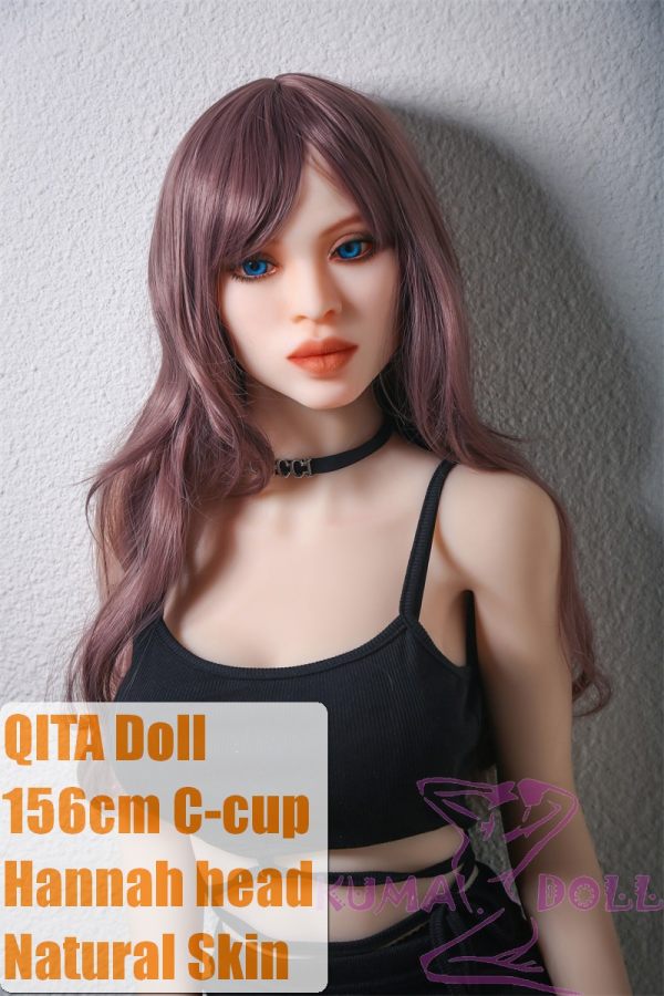Qita 156cm C-cup Sex Doll with Hannah Head TPE Material